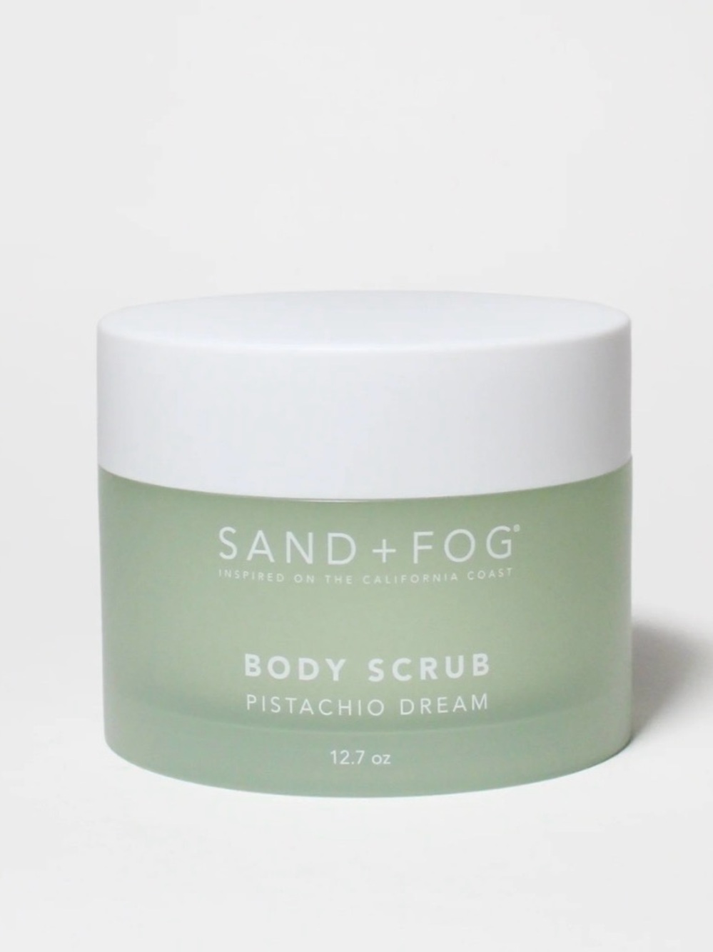 Sand + Fog Pistachio Dream Body Scrub- gourmand, hydrate, smooth skin, exfoliate
